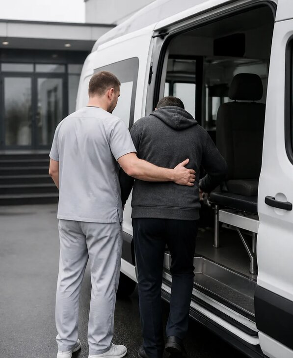 Организация медтранспортировки в Старой Руссе от 5095 р. | Медзона