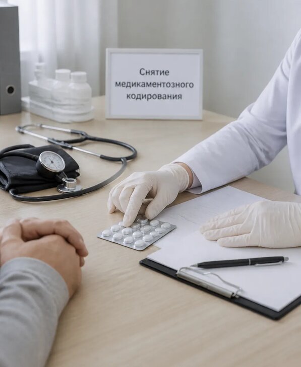 Снятие медикаментозного кодирования в Старой Руссе от 5095 р. | Медзона