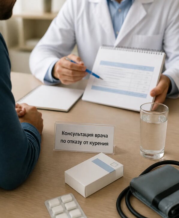 Консультация врача по отказу от курения для взрослых в Старой Руссе